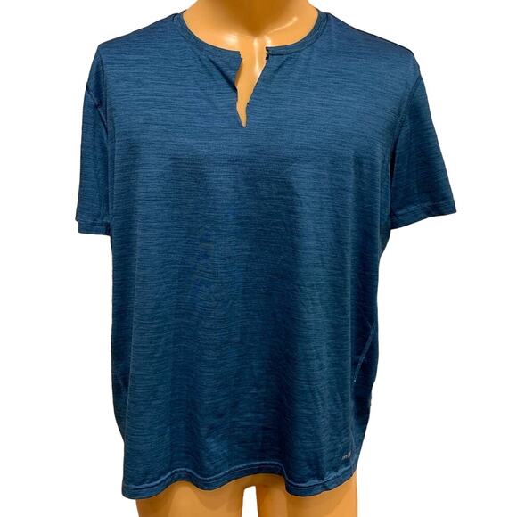 Tek Gear DryTek Mens XXL 100% Polyester Athletic Short Sleeve Shirt Tee - Picture 1 of 4